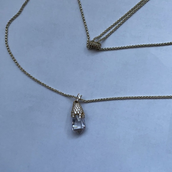 Kendra Scott Becky necklace in gold - Picture 3 of 10